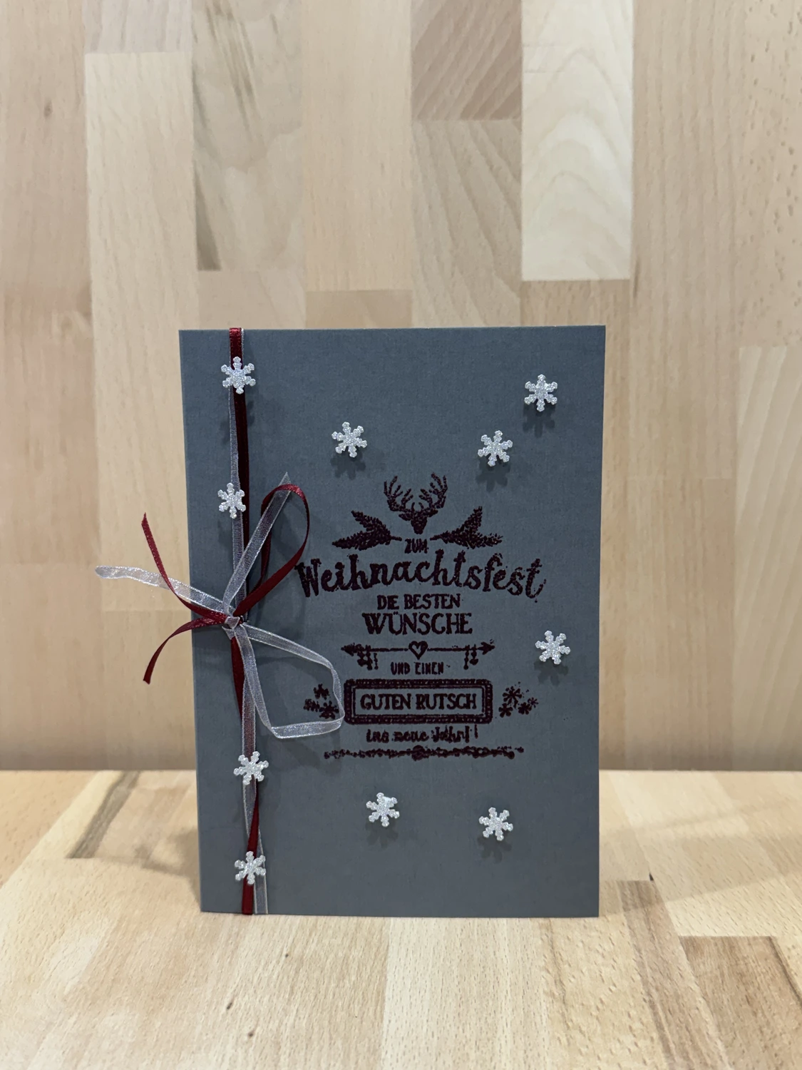 Design MoRA - Handgemachte Karten & kreative Geschenkideen - Weihnachtskarte