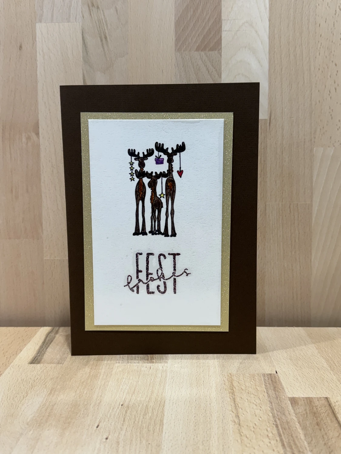 Design MoRA - Handgemachte Karten & kreative Geschenkideen - Weihnachtskarte