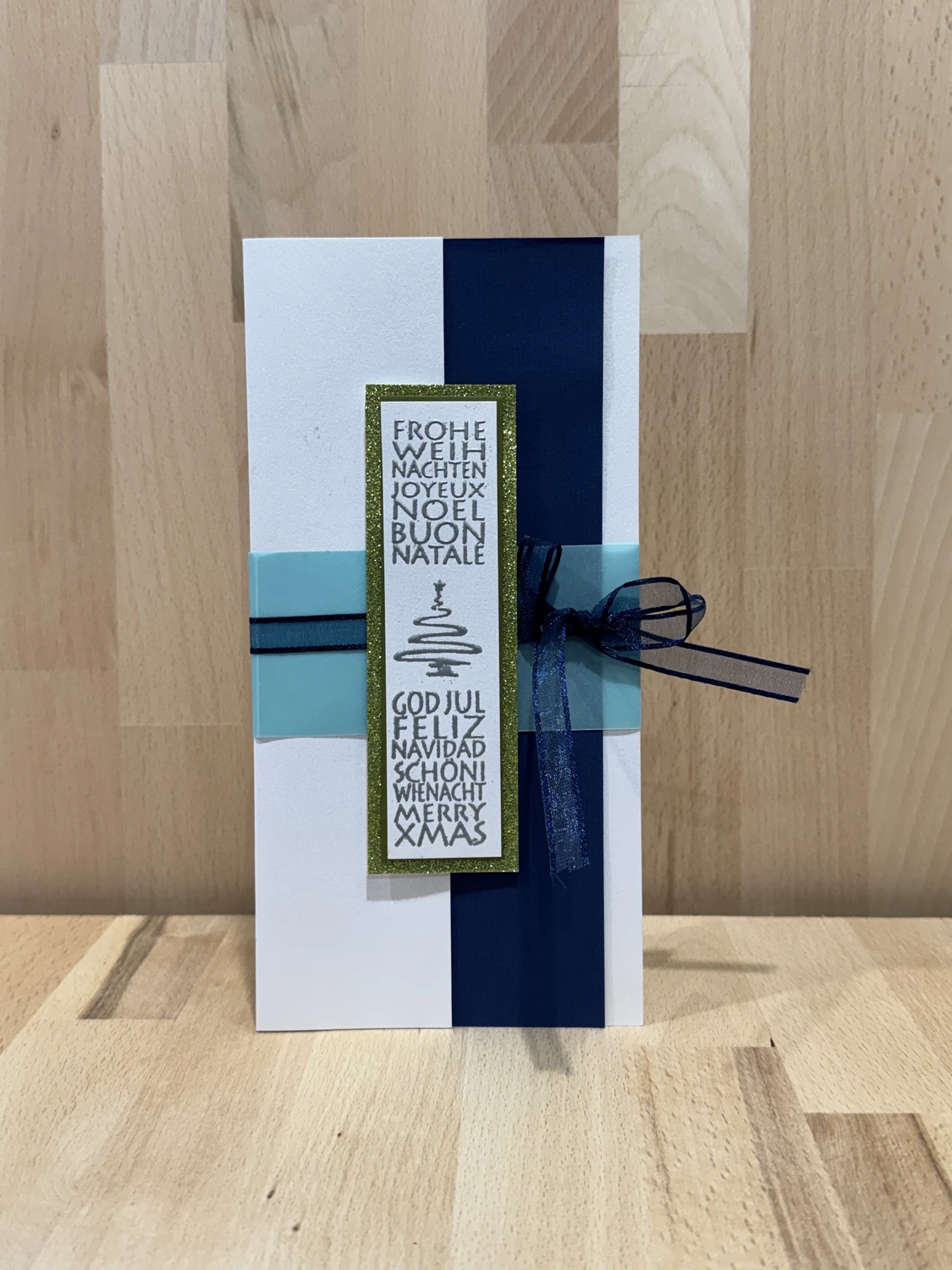 Design MoRA - Handgemachte Karten & kreative Geschenkideen - Weihnachtskarte