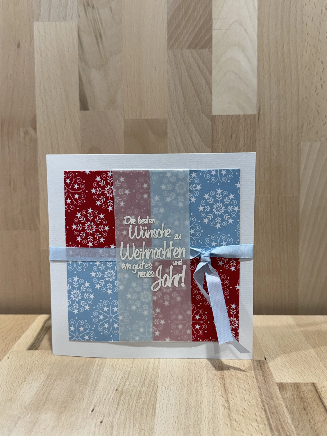 Design MoRA – handgemachte Kartengestaltung - Weihnachtskarte